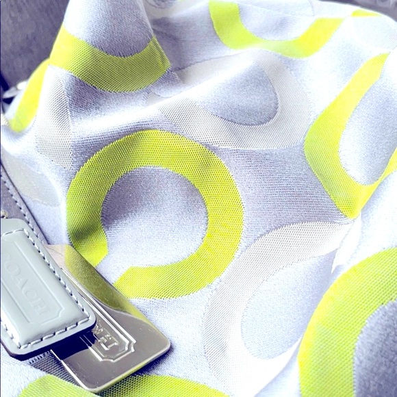 COACH Madison OP Art Sabrina Satchel - Picture 11 of 12